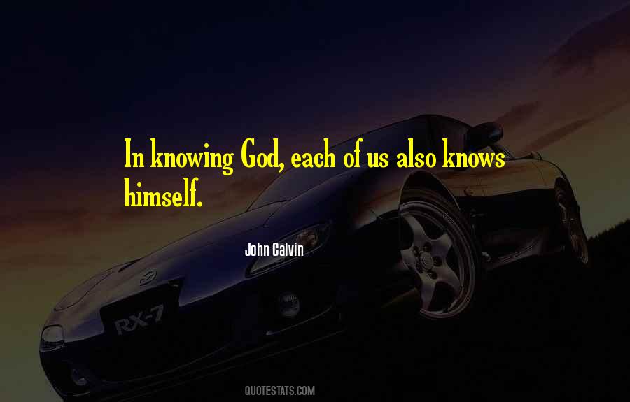 Quotes About Knowing God #1590265