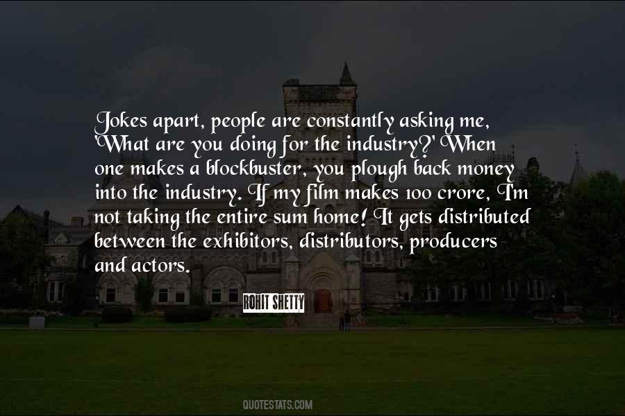 Quotes About Film Producers #598113