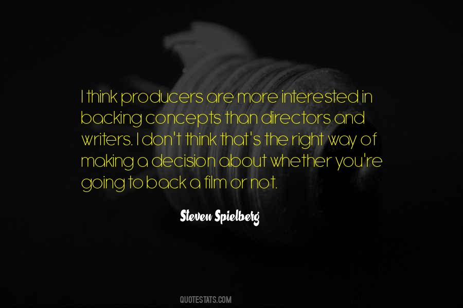 Quotes About Film Producers #904852