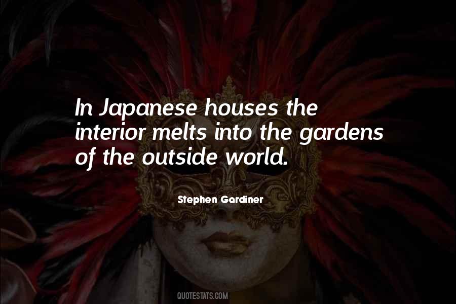 Quotes About Japanese Gardens #328512
