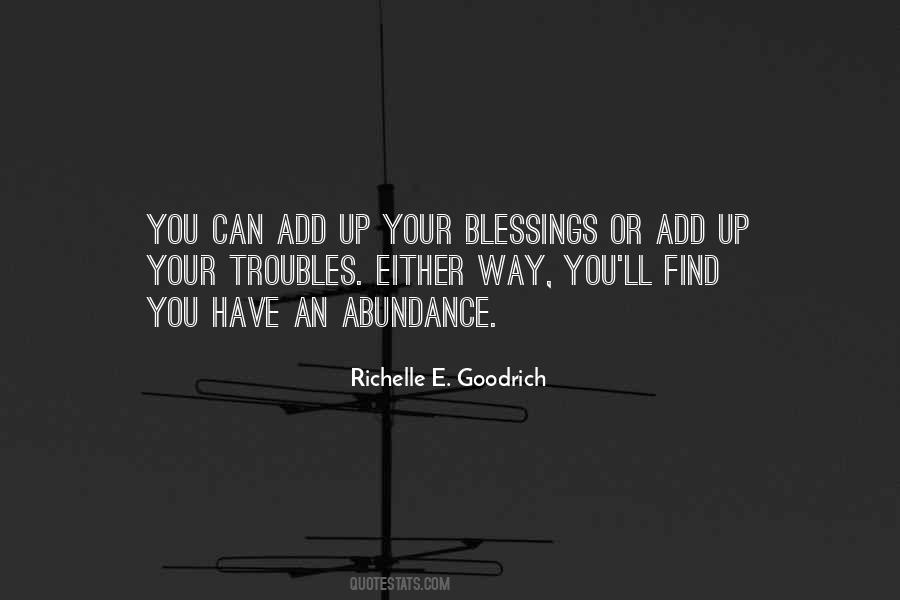 Abundance Life Quotes #355979