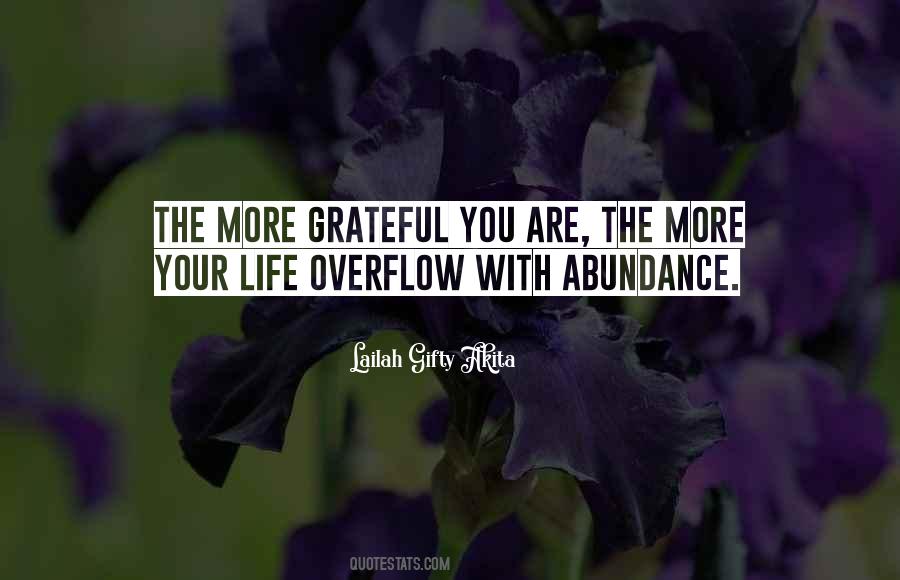 Abundance Life Quotes #559227