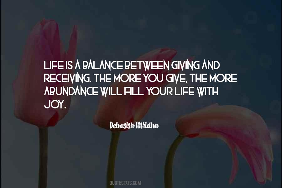 Abundance Life Quotes #95057