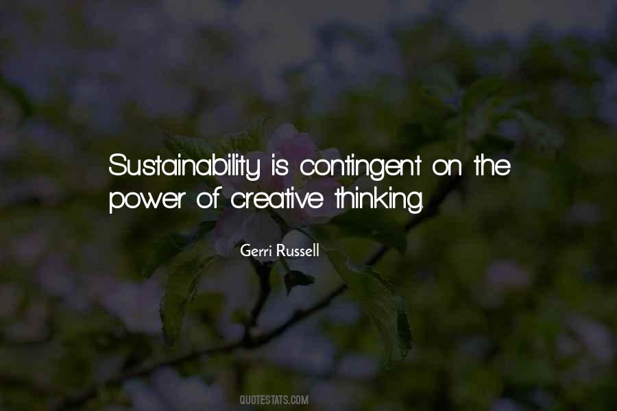 Quotes About Sustainability #1055323