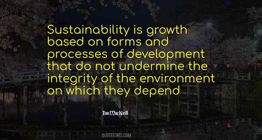 Quotes About Sustainability #1367444