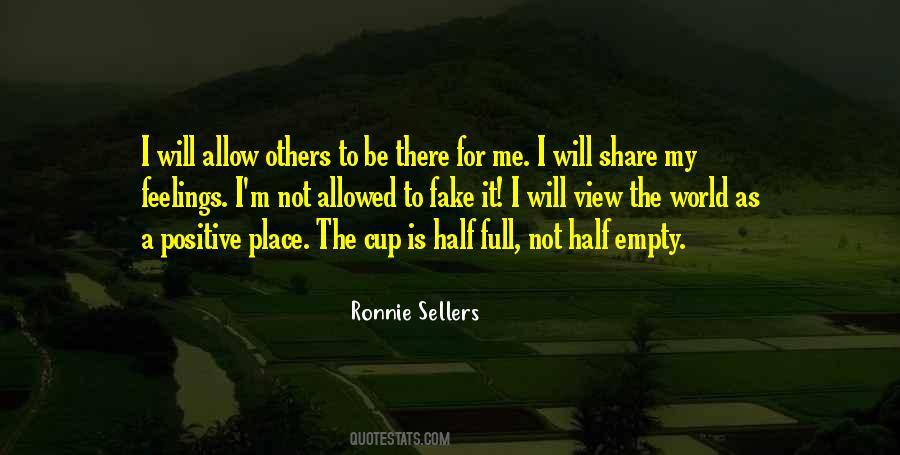 Cup Half Empty Quotes #151293