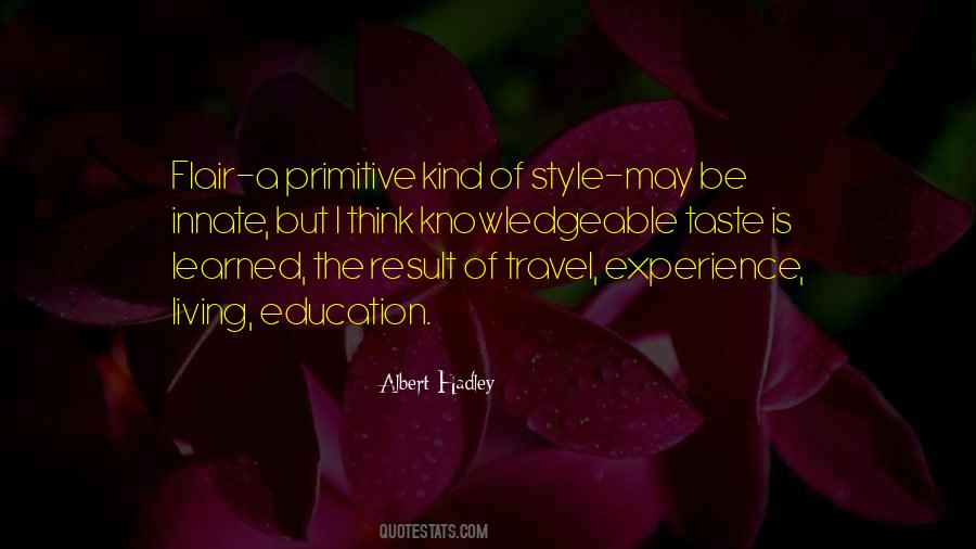 Travel Experience Quotes #16090