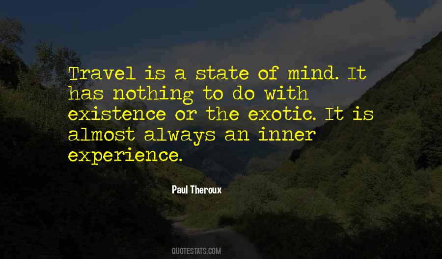 Travel Experience Quotes #388472