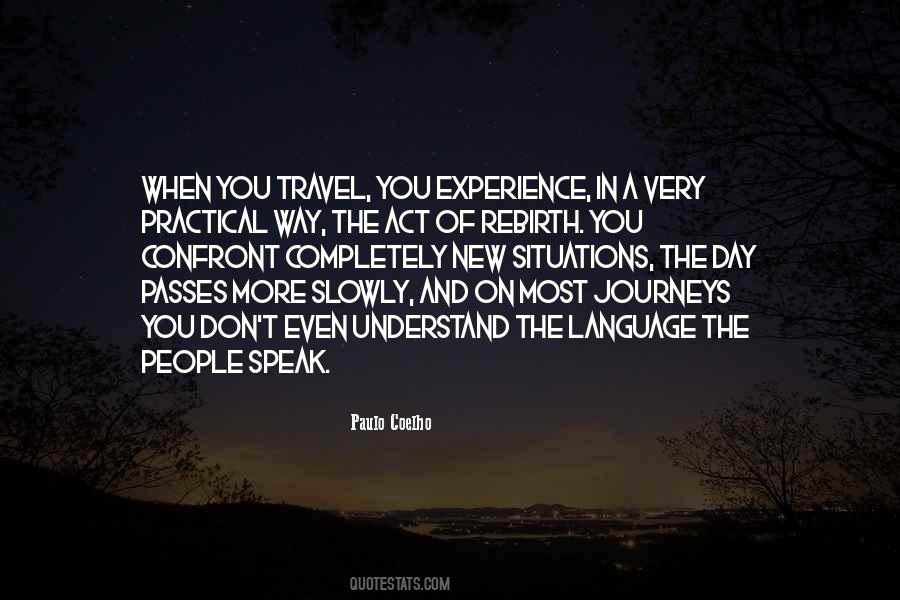 Travel Experience Quotes #500759