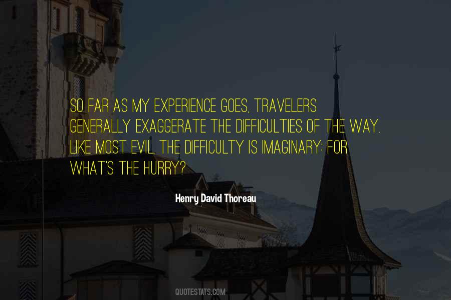 Travel Experience Quotes #519148