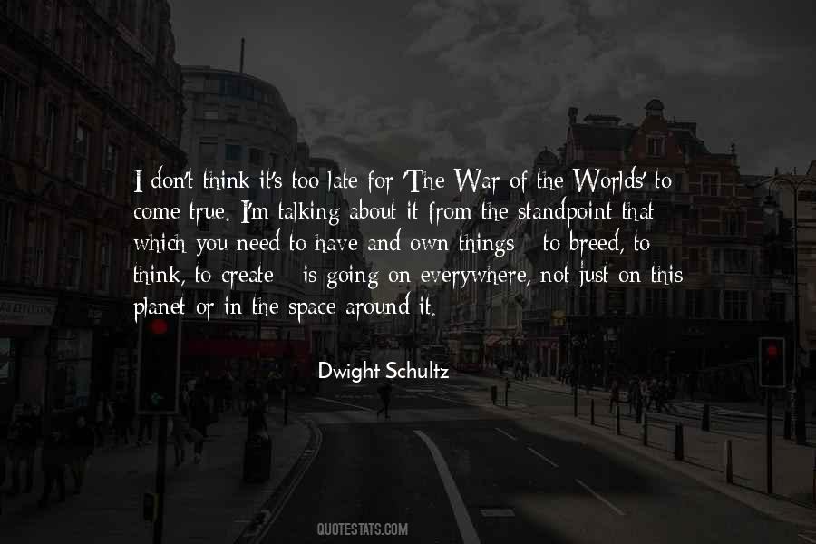 The War Of The Worlds Quotes #1531309