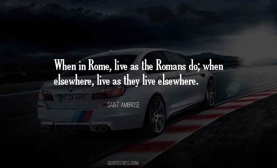 When In Rome Quotes #813329