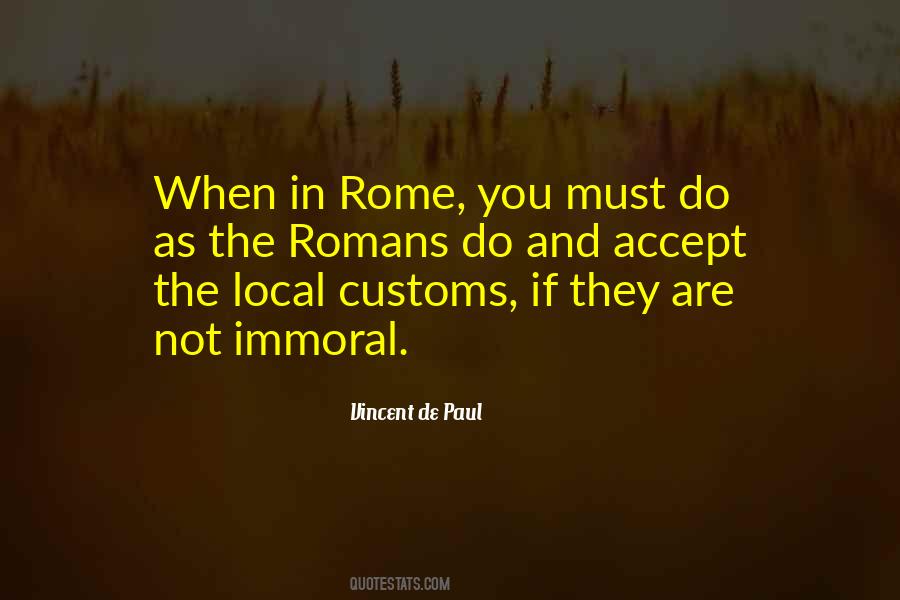 When In Rome Quotes #865686