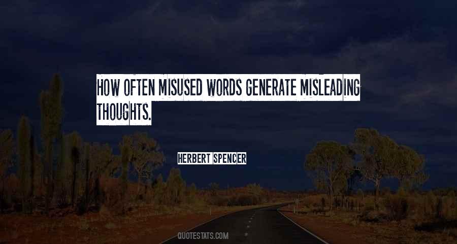 Quotes About Misleading #202509