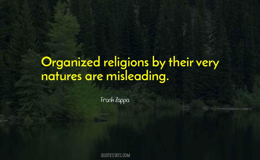 Quotes About Misleading #595664