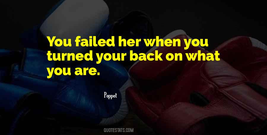 Quotes About Poppet #313596