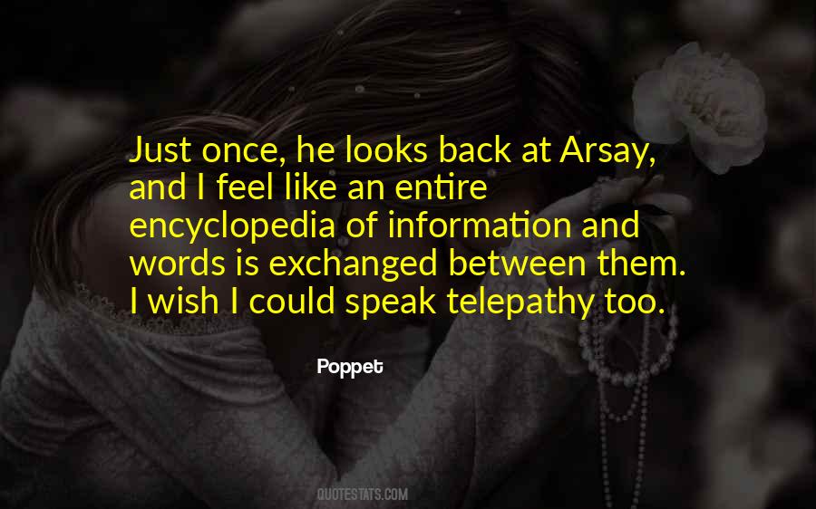 Quotes About Poppet #404000