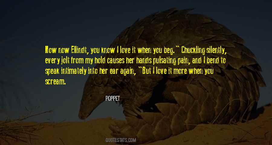 Quotes About Poppet #551366