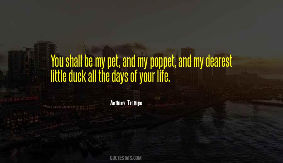 Quotes About Poppet #739226