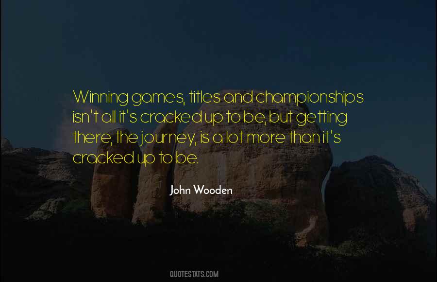 Quotes About Winning Championships #1366148