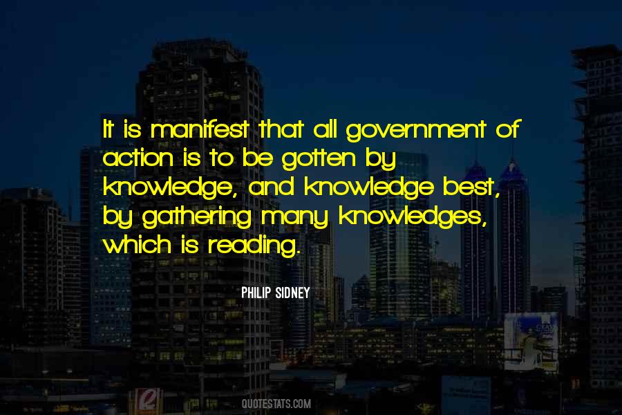 Quotes About Knowledge And Action #1283247