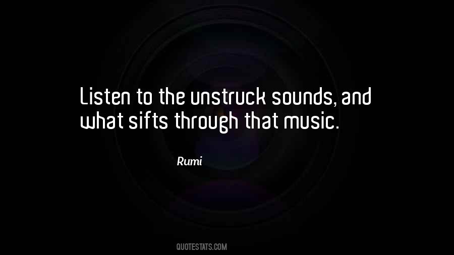 Quotes About Music Rumi #699898