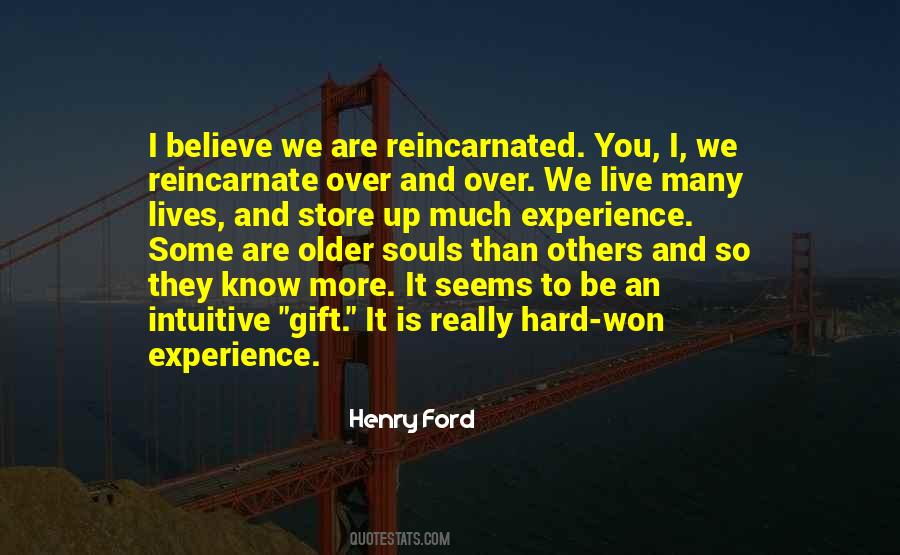 Quotes About Past Lives Reincarnation #129592