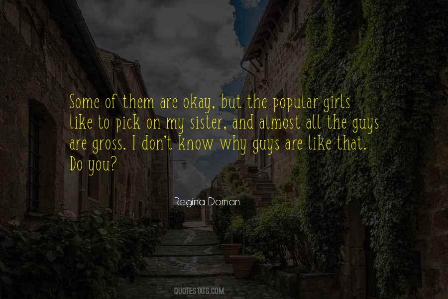 Girl Pick Quotes #840658