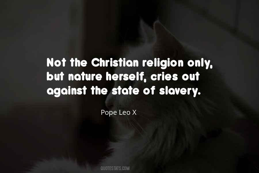 Quotes About Pope Leo X #433329