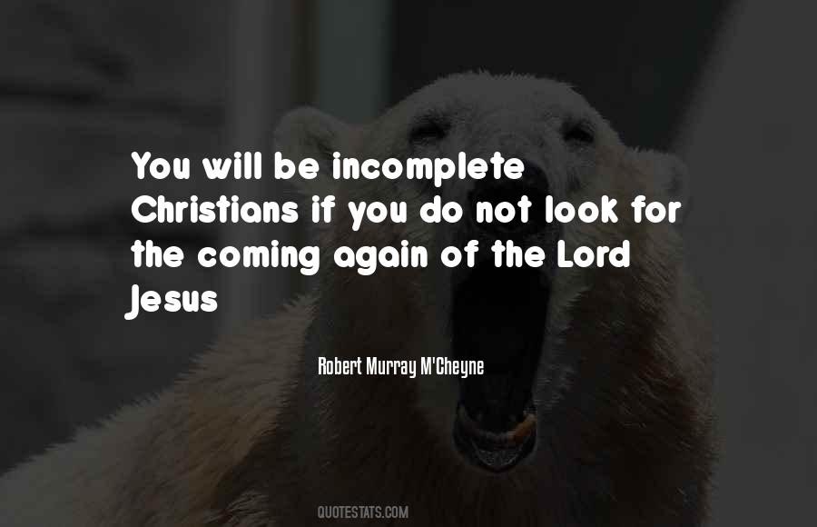 Coming Of Jesus Quotes #1081822