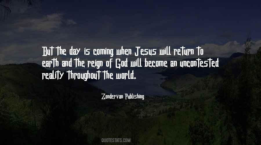 Coming Of Jesus Quotes #1473266
