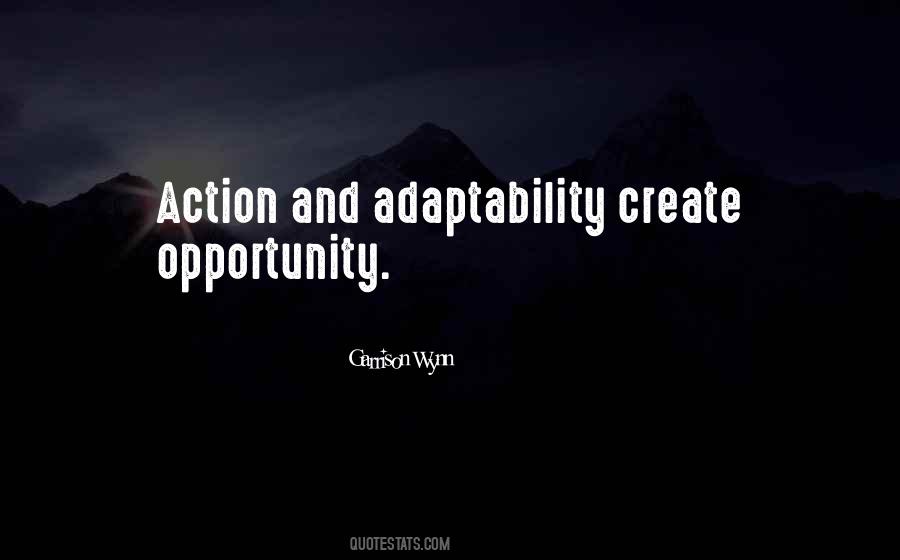 Quotes About Adaptability #116563