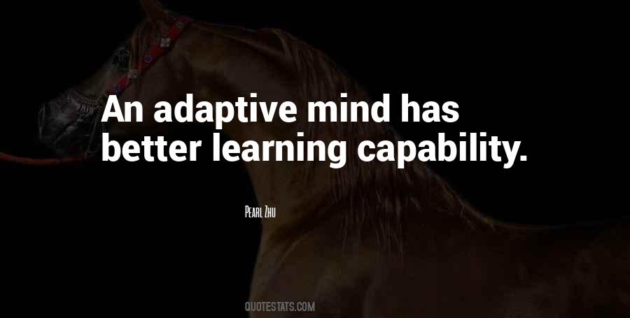 Quotes About Adaptability #1405071