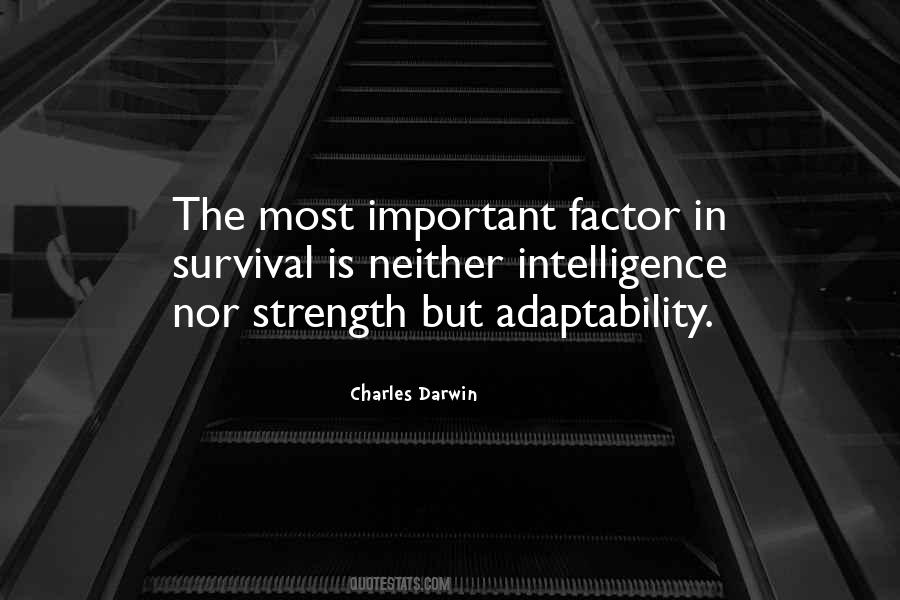Quotes About Adaptability #324979