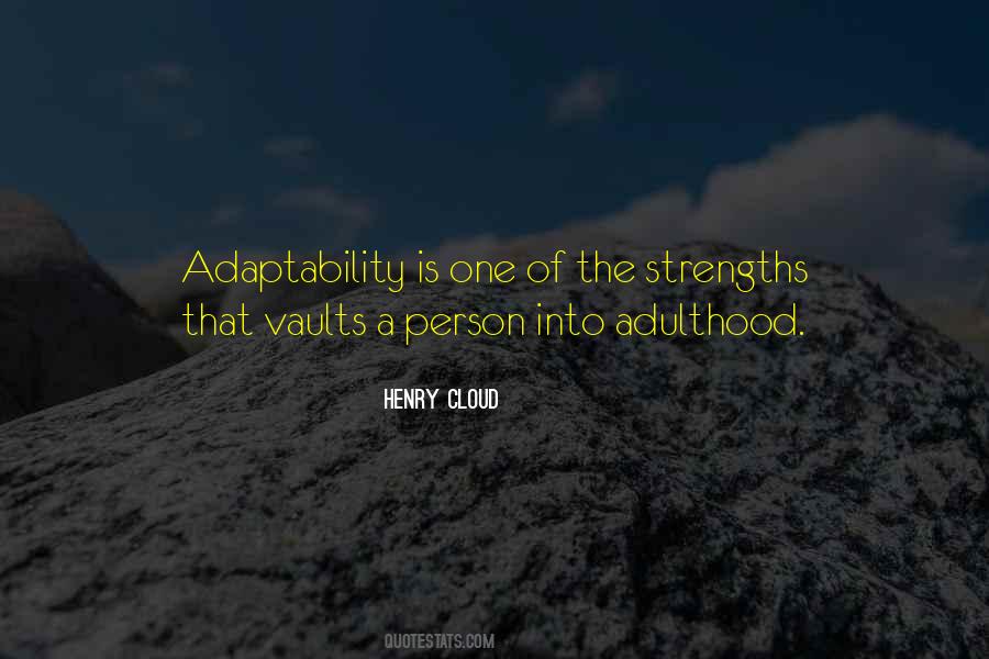 Quotes About Adaptability #644698