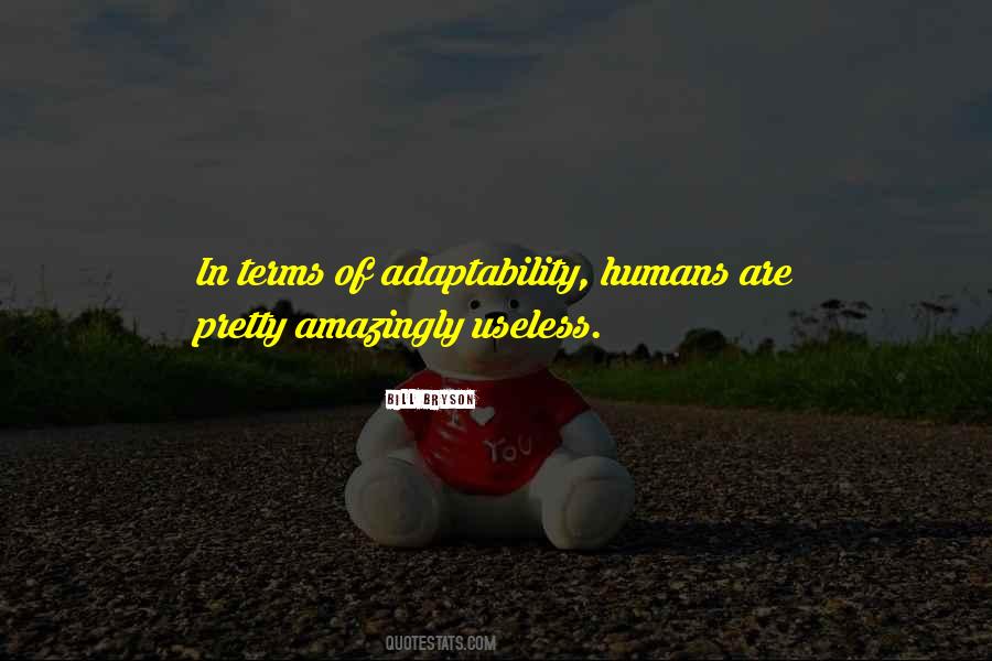 Quotes About Adaptability #69458