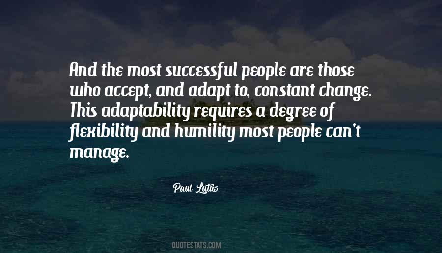 Quotes About Adaptability #728293