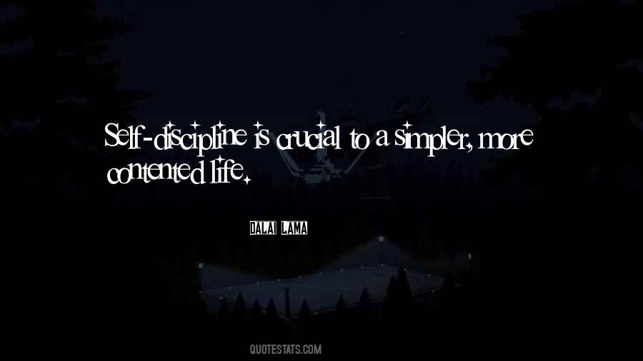 Quotes About Self Contented #1158978