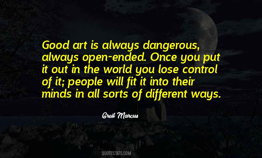 Quotes About Dangerous World #102889