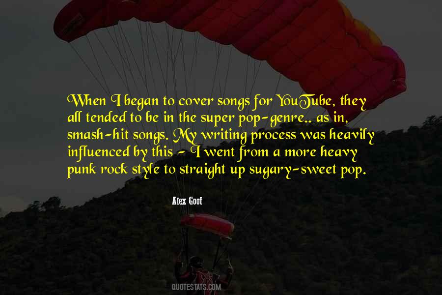 Quotes About Pop Songs #1236174