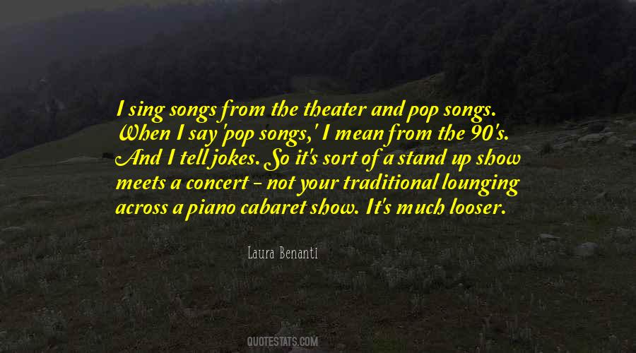 Quotes About Pop Songs #1402384