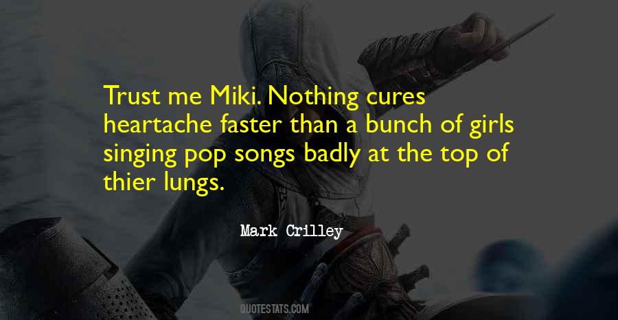 Quotes About Pop Songs #191758