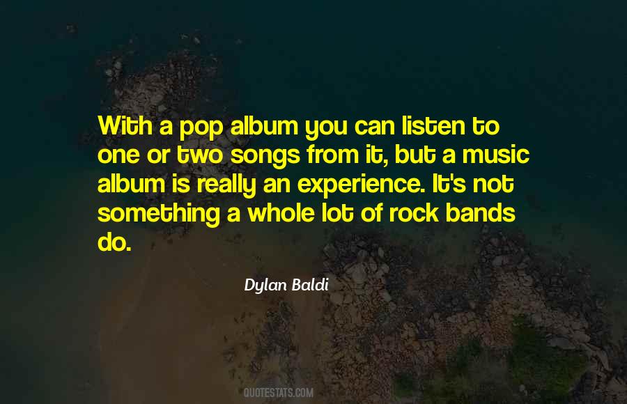 Quotes About Pop Songs #496030