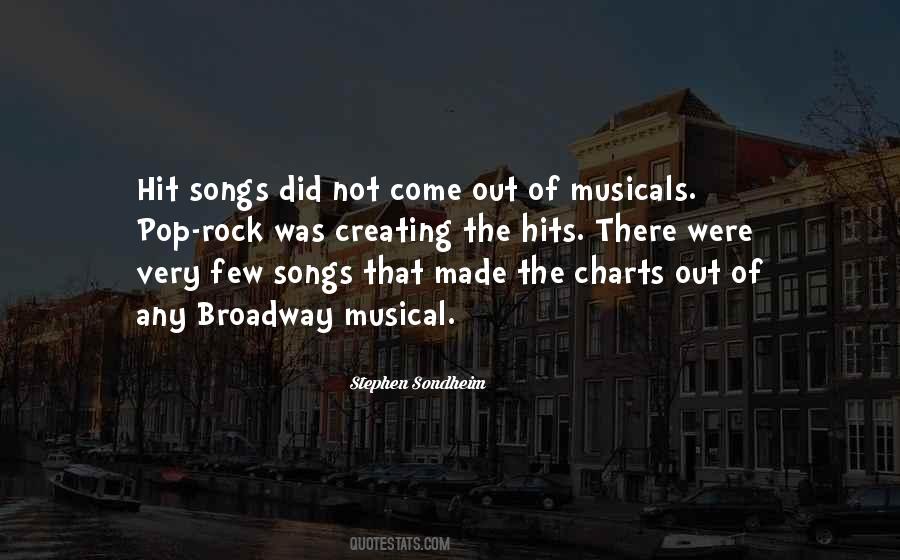 Quotes About Pop Songs #689179