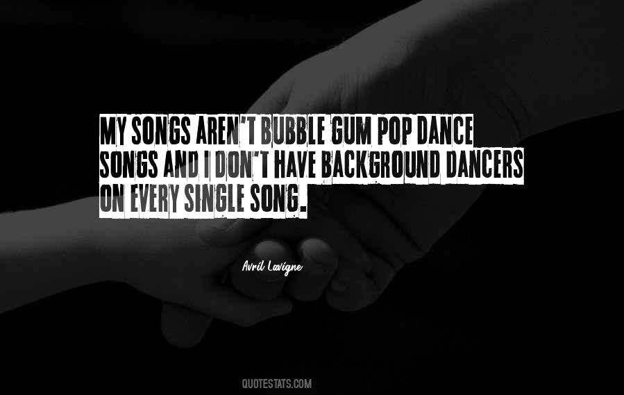 Quotes About Pop Songs #866425
