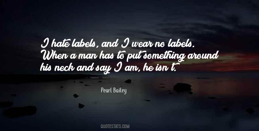 Quotes About Labels #1284847