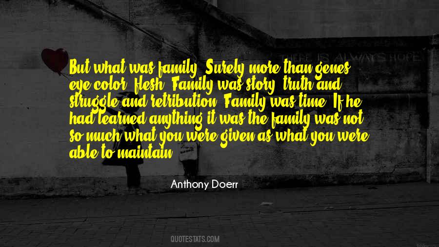 Family Struggle Quotes #797949