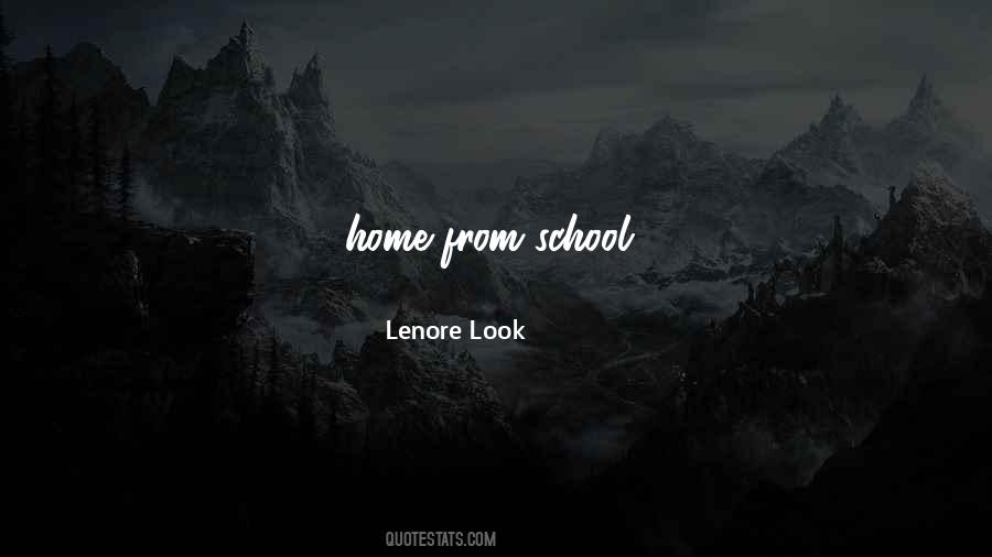 Quotes About Lenore #593794