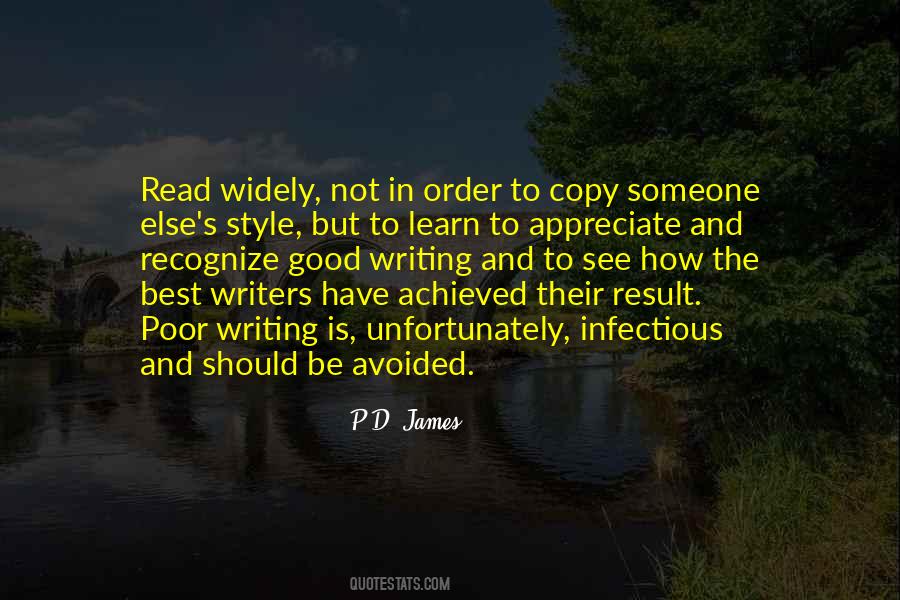 Quotes About Poor Writing #20164