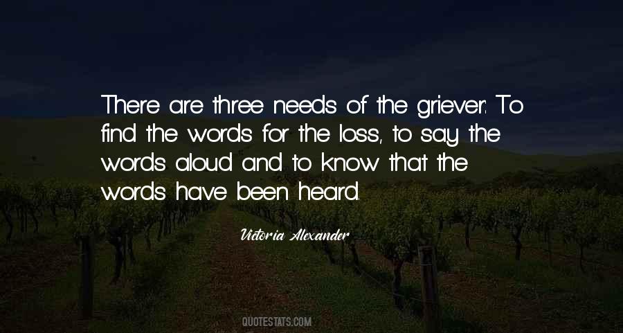 Quotes About Grieving Loss #1306905